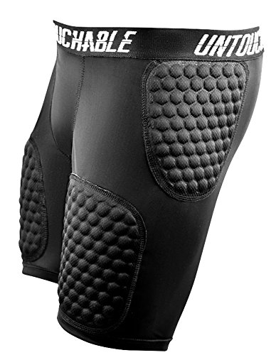 Untouchable 5-Pocket Girdle gepolsterte kompressionsshorts American Football