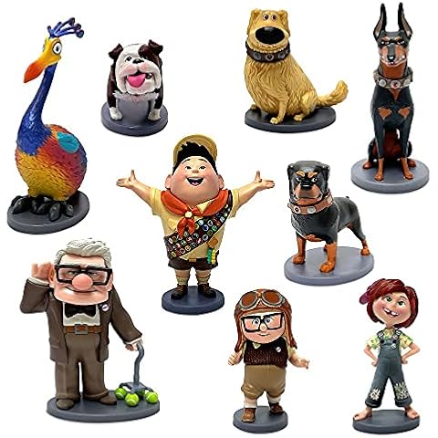 Disney Pixar Up Deluxe Figurine Play Set with 9 Characters Cover