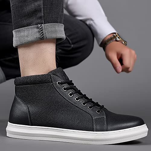 Image of Arkbird Mens Leather Sneaker Fashion Classic Casual Chukka Ankle Boots for Men