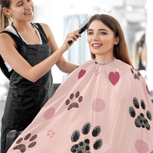 Capa de barbería impermeable para hombre con cierre ajustable miniatura 7