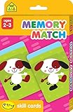 School Zone - Memory Match I Try Skill Cards, Ages 2 to 3, Visual Perception, Memory-Building, Matching, Pairing, Reading Readiness, Fine Motor Skills, Eye-Hand Coordination, and More