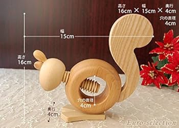 Amazon.co.jp: くるみが割れる くるみ割り人形 リス MSサイズ ドイツの