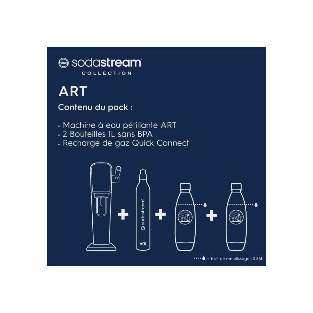 Sodastream Machine à Soda et Eau Pétillante, Va au Lave-Vaisselle