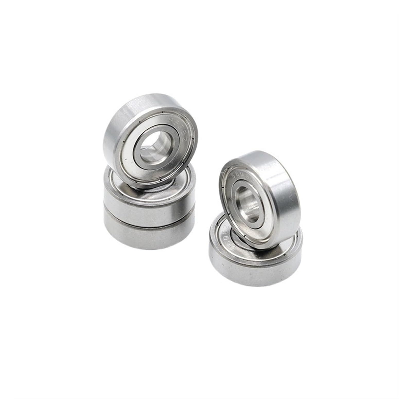 Rodamientos de Bolas, Rodamiento rígido de bolas 8 Uds S608ZZ rodamiento de bolas de acero inoxidable 608zz ABEC-9 8x22x7mm rodamiento de patines 608