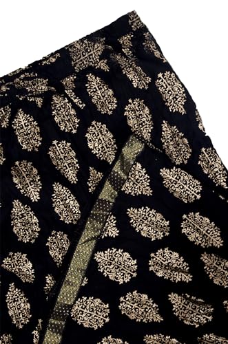 Chandrakala Flowy Long Skirt for Women A Line Casual Beach Party Holiday Maxi Skirts (S113-P)4