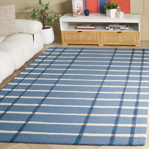 Image of Sifa Carpet Hand Made Tufted Area Rug | Soft Wool Carpet with Cotton Backing | Elegant Home & Office Floor Decor Weight- (18 Pound) Size-(138X198Cm) 4.6x6.6 Feet,