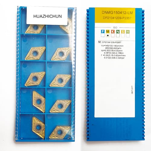 HUAZHICHUN DNMG150412-LMGM3325 Carbide Inserts Cutters Blade
