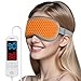 Heated Eye Mask for Dry Eyes, USB Warm Compress...