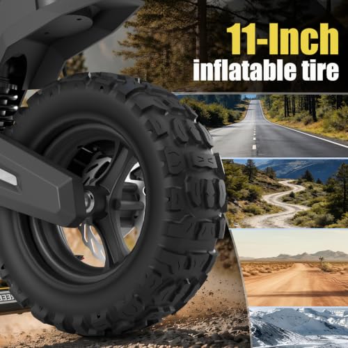 Image of Electric Scooter for Adults, 1200W Motor, 48V 18.2Ah Long Range, J2 MAX