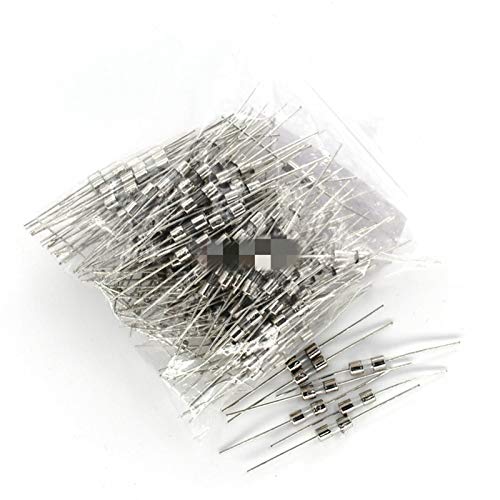 Fusible en verre 1A 250V F1A rapide 3,6x10mm à 2 broches pour réparation de carte électronique Lot de 20