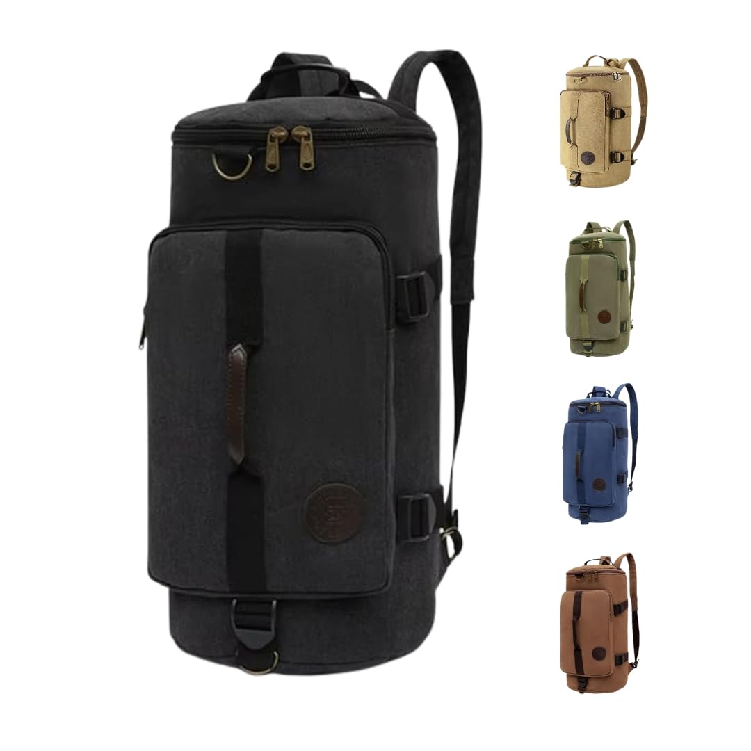 Denim Travel Backpack | Multipurpose Duffle, Trekking, Camping, Cycling, Tourist & Tactical Rucksack for Men & Women