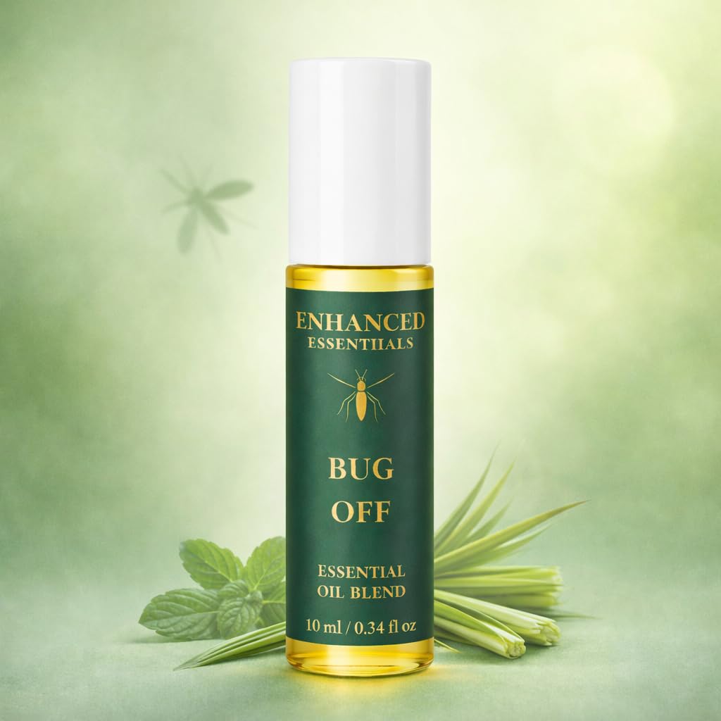 Bug Off Roll-On for Mosquito Protection | Kid & Pet Friendly, Plant-Based Formula | Natural Insect Repellent Oil, Pocket Friendly (10 ml)-image-19