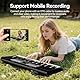 Keyboard 61 Tasten: TERENCE E Piano HiFi Audio System 51 Multifunktion Panel LED Schnittstelle Dual Keyboard Modus Dual Power Betrieb Adapter Batterie Pro Audio Ports Headset Mikrofon Unterstützung