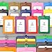 AWJUWHBJ Fashionable Card Case PU Multifunctional Bus Cards Holder for Women and Man Bus Card Holder Cute