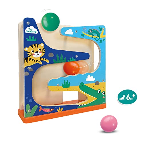 Image of SES Creative 13144 Wooden Ball Track Crocodile, Multi, One Size