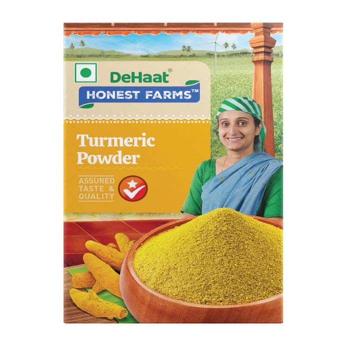 DeHaat Honest Farms Pesticide Free Turmeric Powder 100 Gms