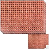 Matériau de qualité supérieure : ces autocollants décoratifs pour mur, toit et sol de maison de poupée sont fabriqués en PVC de haute qualité. Ils sont indéchirables, robustes et durables pour une utilisation durable