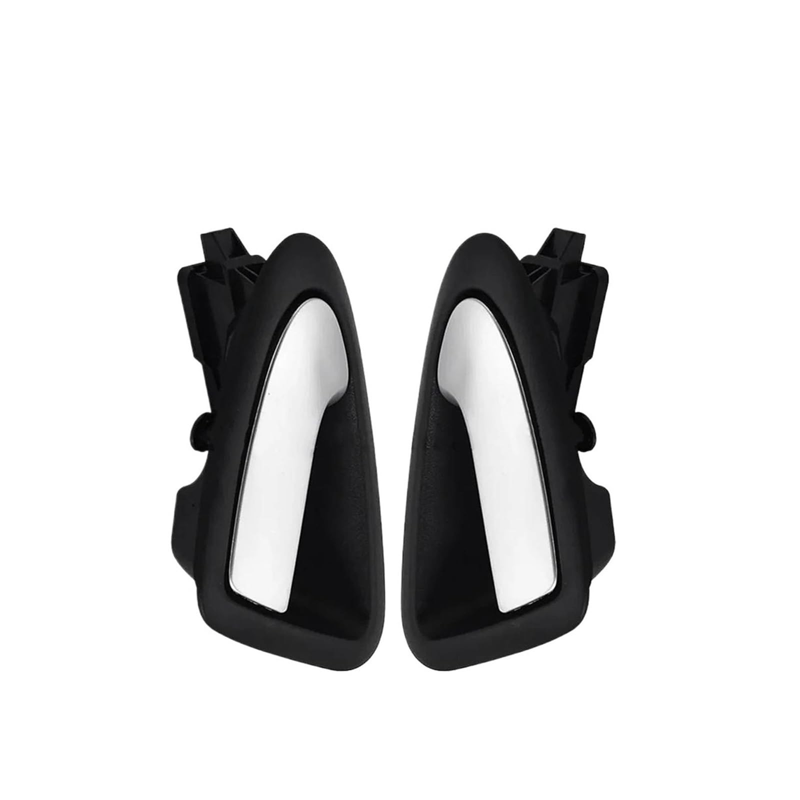Sutvcm Pair Matte Rear Front Rear Left Right Inner Interior Car Door Handle For Seat For Ibiza 2009-2017 6J1837113a 6J1837114a(Pair Matte Rear)
