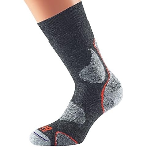 1000 Mile Men's Mile Men s 3 Season Walking Socks Charcoal Large Size UK 9 11 5, Charcoal, Large Size 9-11.5 UK 43-46.5 EU Cover