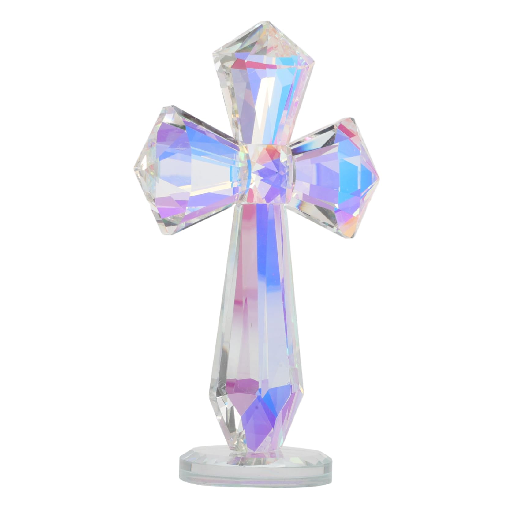 クロスモチーフ クリスタル の置物 ✨✨✨ Amazon.com: STOBAZA Crystal Cross Decorative Statue Ornament