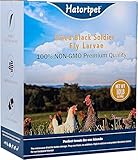 Picture of hatortpet Dried Black Soldier Fly Larvae 10LB-Pure Natural Non-GMO BSF Larvae for Chickens-More Calcium Than Mealworms High-Protein Chickens Treats for Layer Hens Wild Birds Ducks