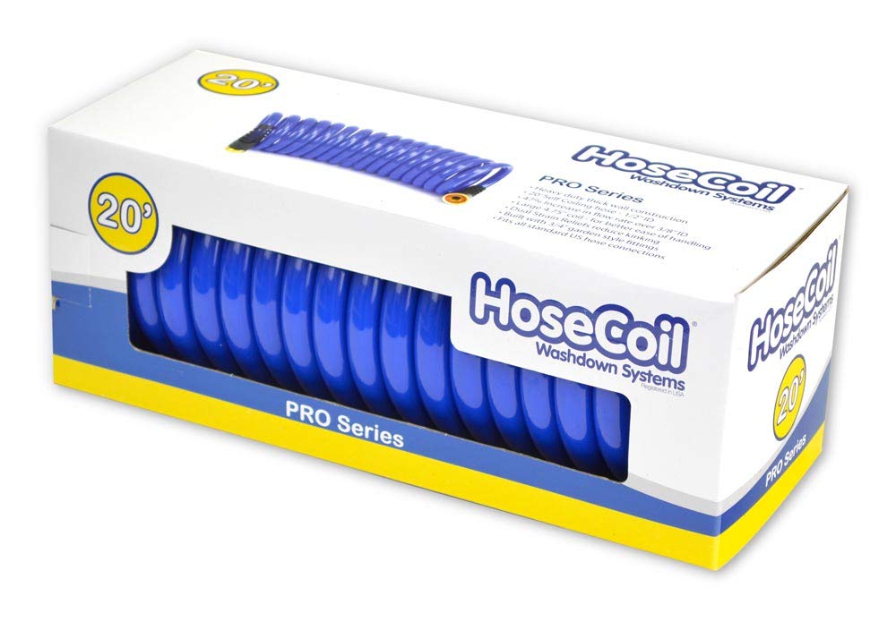 HoseCoil PRO 1/2" samozwijający się ogród, kamper, wąż do wody na zewnątrz (20)