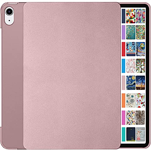 Image of DuraSafe Cases for iPad Air 4th 5th 6th 2020 2022 2024 Gen Air 11 A2588 A2589 A2591 MM9E3HN /A MM9N3HN /A MME23HN /A MM9C3HN /A MM9F3HN /A A2316 MYFQ2HN /A MYFM2HN /A MYFR2HN /A MYFP2HN /A - Rose Gold