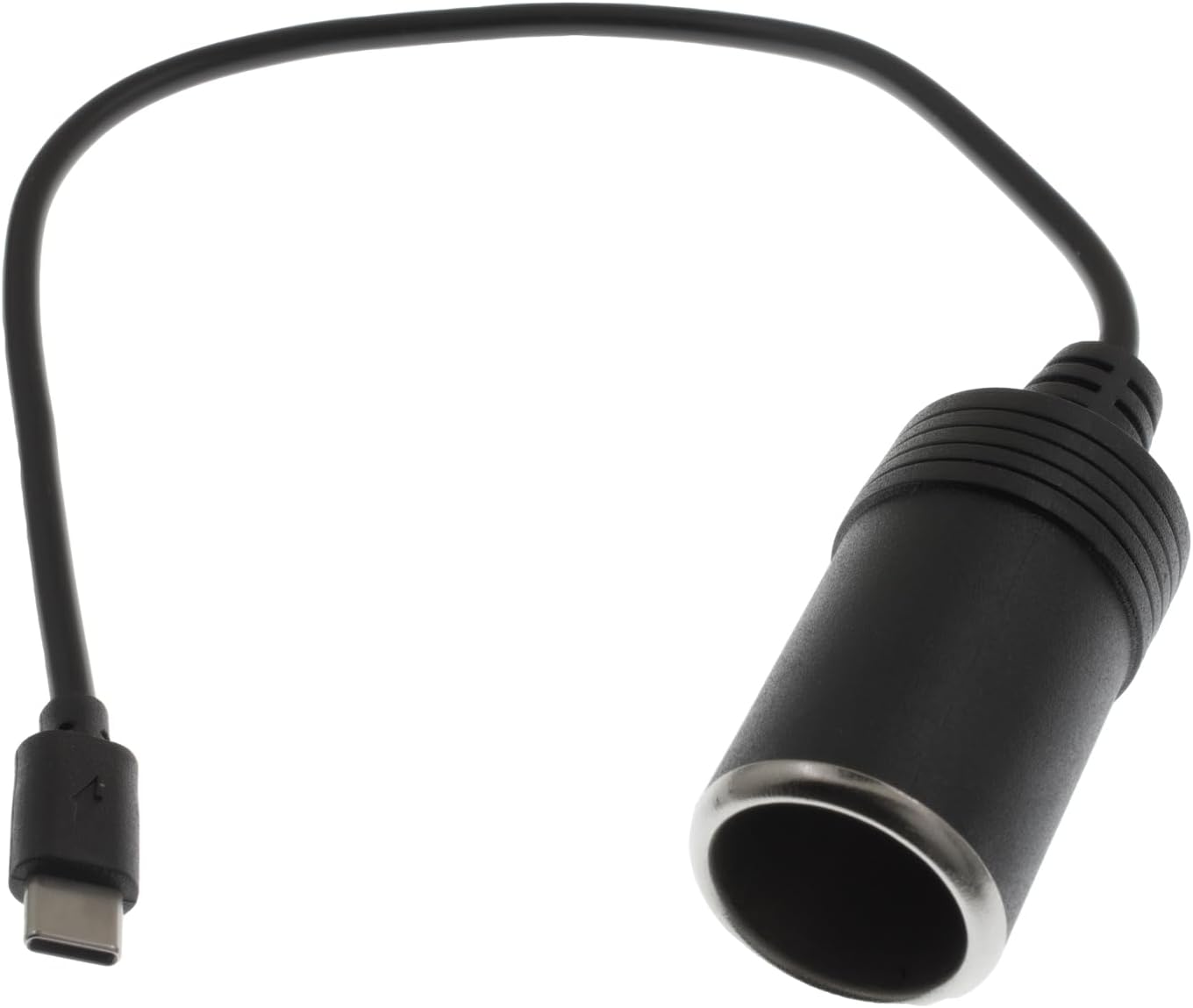 YiKaiEn USB-C to Cigarette Lighter Adapter with USB-C end