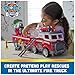 PAW Patrol Ultimate Rescue Fire Truck with 2 Ft. Ladder, Lights, Sounds, a Mini Toy Car, Chase, Marshall & Skye Figures, Toys for Boys & Girls Ages 3+