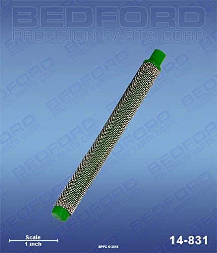 Bedford Precision 14-831 Outlet/Gun Filter, 30 Mesh, Coarse (Green) for Titan 581-059