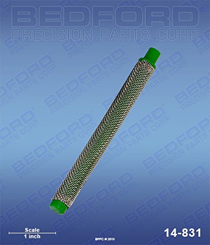 Bedford Precision 14-831 Outlet/Gun Filter, 30 Mesh, Coarse (Green) for Titan 581-059