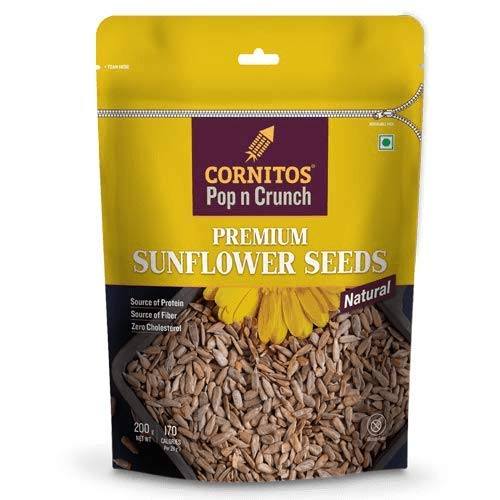 Cornitos Sunflower Seeds - Roasted Salted, 200g (B07ZKS3XCP) Amazon Price History, Amazon Price Tracker