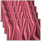 Utilisations multiples : Nos sets de table peuvent être utilisés non seulement pour la table à manger, mais aussi pour la décoration de la maison, la cuisine, la table à manger, le camping-car, la décoration de fête à thème en extérieur, Noël, Halloween, Thanksgiving, la fête des mères, le réveillon du Nouvel An, la Saint-Valentin, Pâques, les anniversaires, etc. Si vous souhaitez offrir un cadeau, nos sets de table sont également un excellent choix et un cadeau idéal.