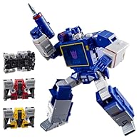 THE TRANSFORMERS: THE MOVIE SOUNDWAVE: this Transformers Studio Series Soundwave figure features film-inspired deco and details 16.5-CM LEADER CLASS TRANSFORMERS FIGURE: in robot mode, the Soundwave Transformers action figure is about 16.5 centimetre...