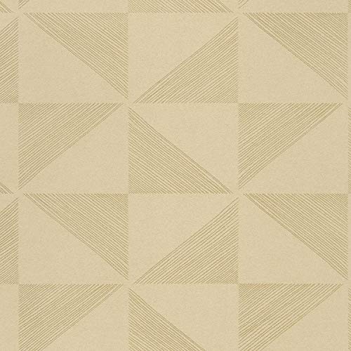 Eijffinger 366033 Mont Geometric Wallpaper, Neutral