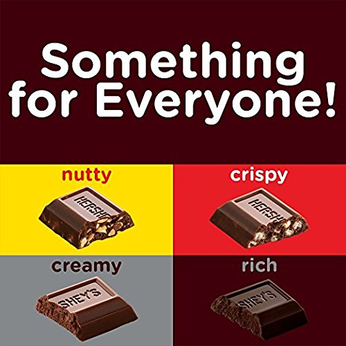 HERSHEY'S Chocolate Candy Assorted Miniatures, Krackel, Mr. Goodbar & Hershey's Special Dark Chocolate, Party Bag, 40oz.