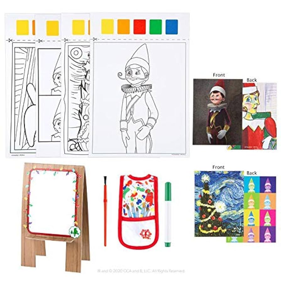 Amazon.com: The Elf on the Shelf Arctic Artiste Claus