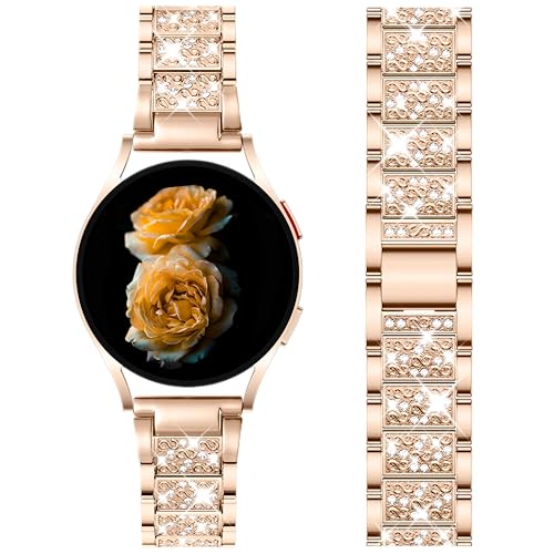 Bracelet Samsung Galaxy Watch 6 strass chic pour vos soirées
