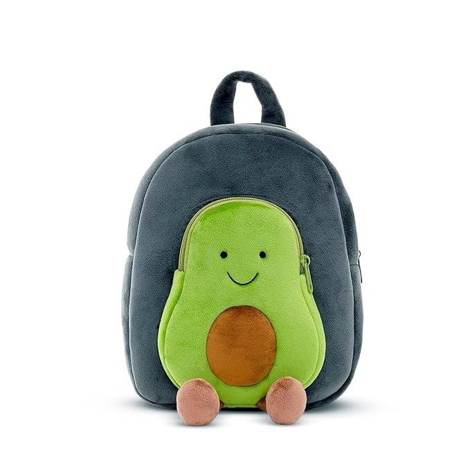 Image of blue tree Cute Kids Backpack Toddler Bag Plush Animal Cartoon Mini Travel Bag for Baby Girl Boy 1-6 Years, Ideal for Gifting for Kids
