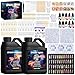 Produktbild UCAMP Epoxidharz Set Anfänger 1020ml,Glasklar Resin Harz Gießen Set Mit Epoxidharz Zubehör,Silikonformen,Glitzer,holzstäbchen,messbecher,für Kunstprojekt,schmuckherstellung Crafts
