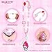 iFace Hello Kitty and Friends Beaded Wristlet Universal Phone Charm Strap - Cute Wrist Chain Lanyard Aesthetic Decor Strap for Cell Phone Camera Keys AirPods Keychains – My Melody