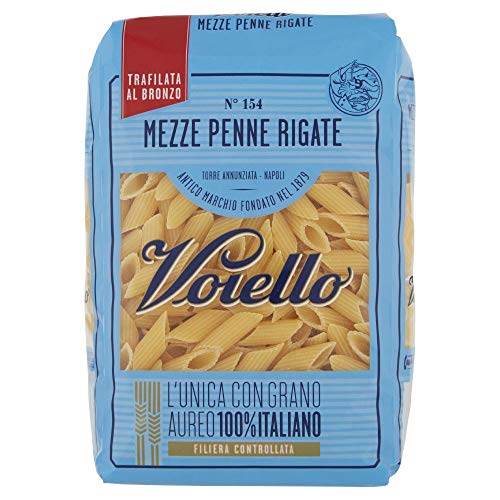 Voiello - Mezze Penne Rigate - 18 confezioni da