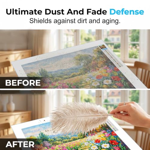 Image of Crystal Painting Sealer Spray, Quick-Drying Diamond Art Sealer with Clear Gloss Finish for Diamond Art, Coasters, Art Puzzles and DIY Craft Projects (100ml, 1PCS)
