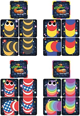 Aquarius Slither.io Card Game - Officially Licensed Dedicated Deck Card Game for Kids & Adults Ages 8+ - 2–4 Players - Gift for Teens and Family image 4