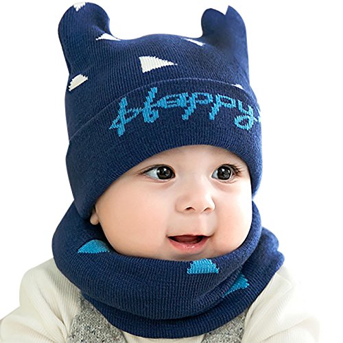 Gongzhumama-Set di 2 Sciarpa Cappuccio Cappello