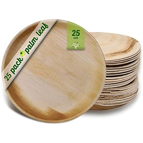 Plato de Hoja de Palma Biodegradable de GoBeTree Cover