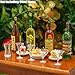 Odoria 1/12 Miniature Glasses 14Pcs Dollhouse Decoration Accessories