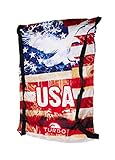  Turbo Power USA Tag Bolso, Multicolore, Unique Unisex Adulto