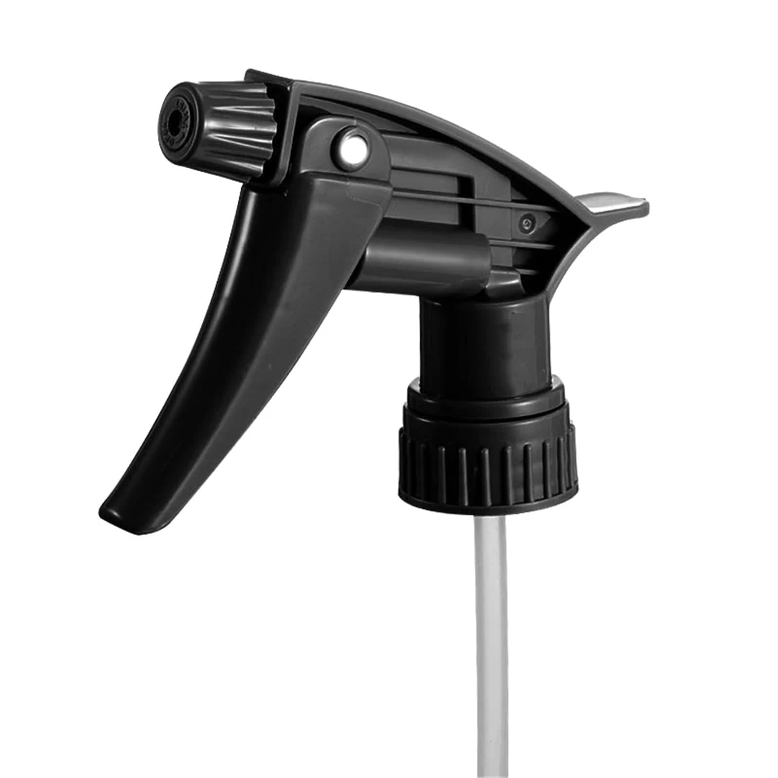 LCANALLYMS Spray bottle nozzle, Spray Bottle Nozzle 12pcs Adjustable Trigger Sprayer Heavy Duty Head Acid And Alkali For Auto Detailing Car Cleaning Home Garden For Various(Black)