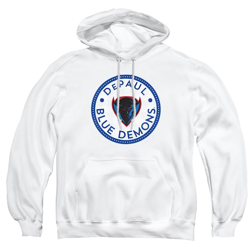 LOGOVISION Official Collegiate Plaid Badge Design Unisex Adult Apparel for Men & Women Pull-over Hoodie Collection